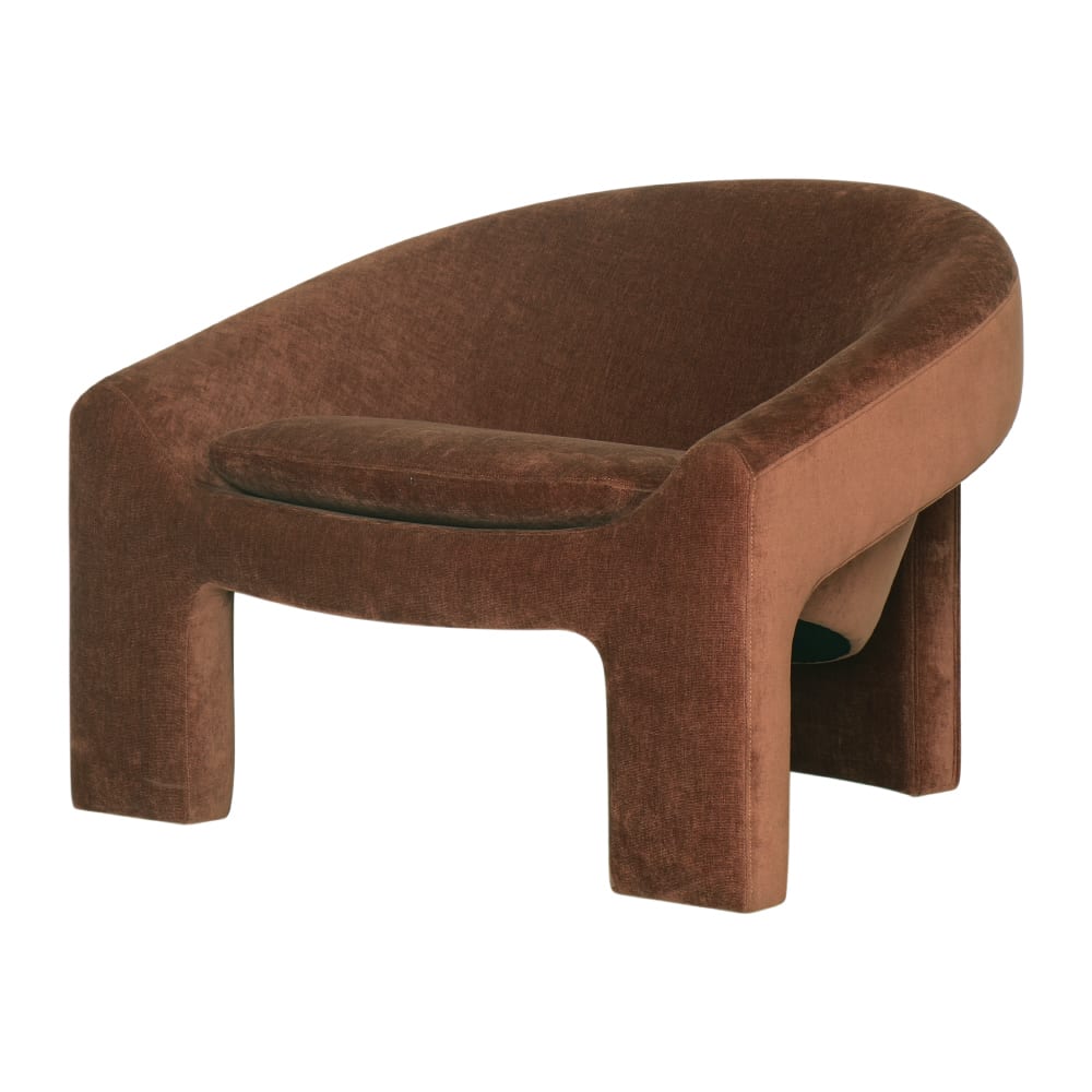 Blaire Accent Chair Muse Rust color Muse Rust