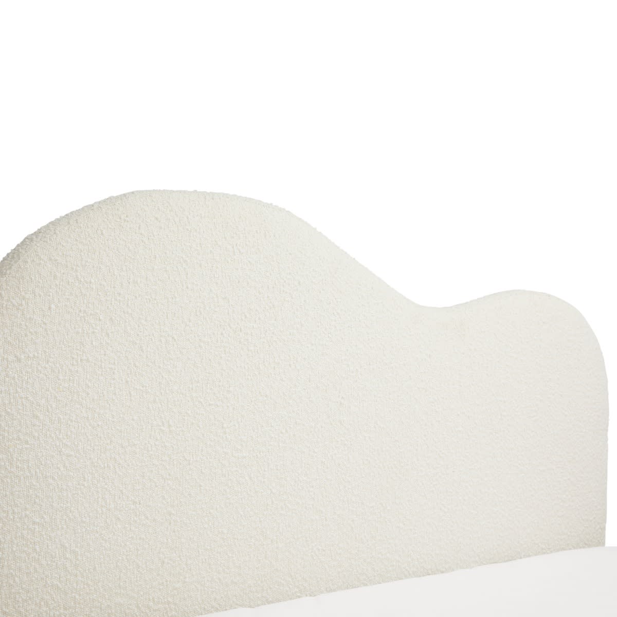 Lucia Bed Veneto Boucle Ivory Single color Ivory