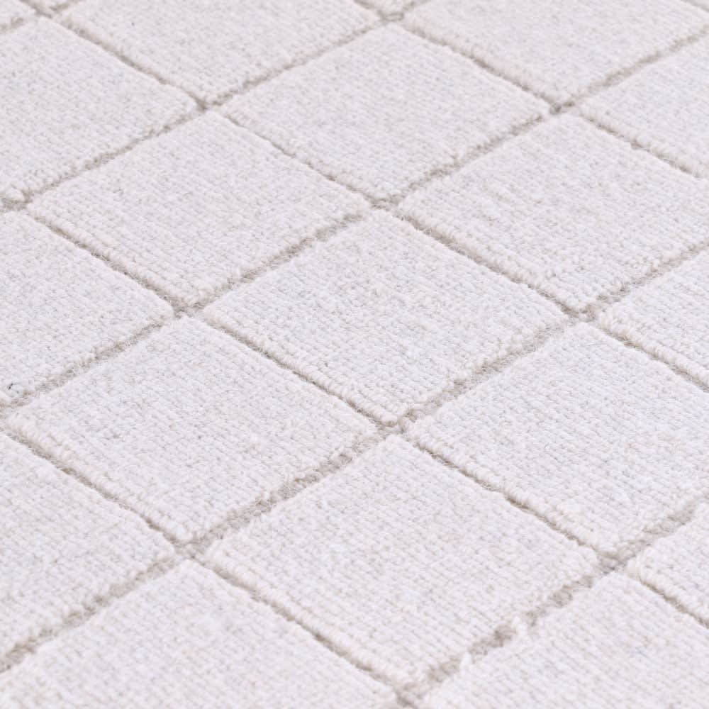Bricks Rug - Ivory color Ivory