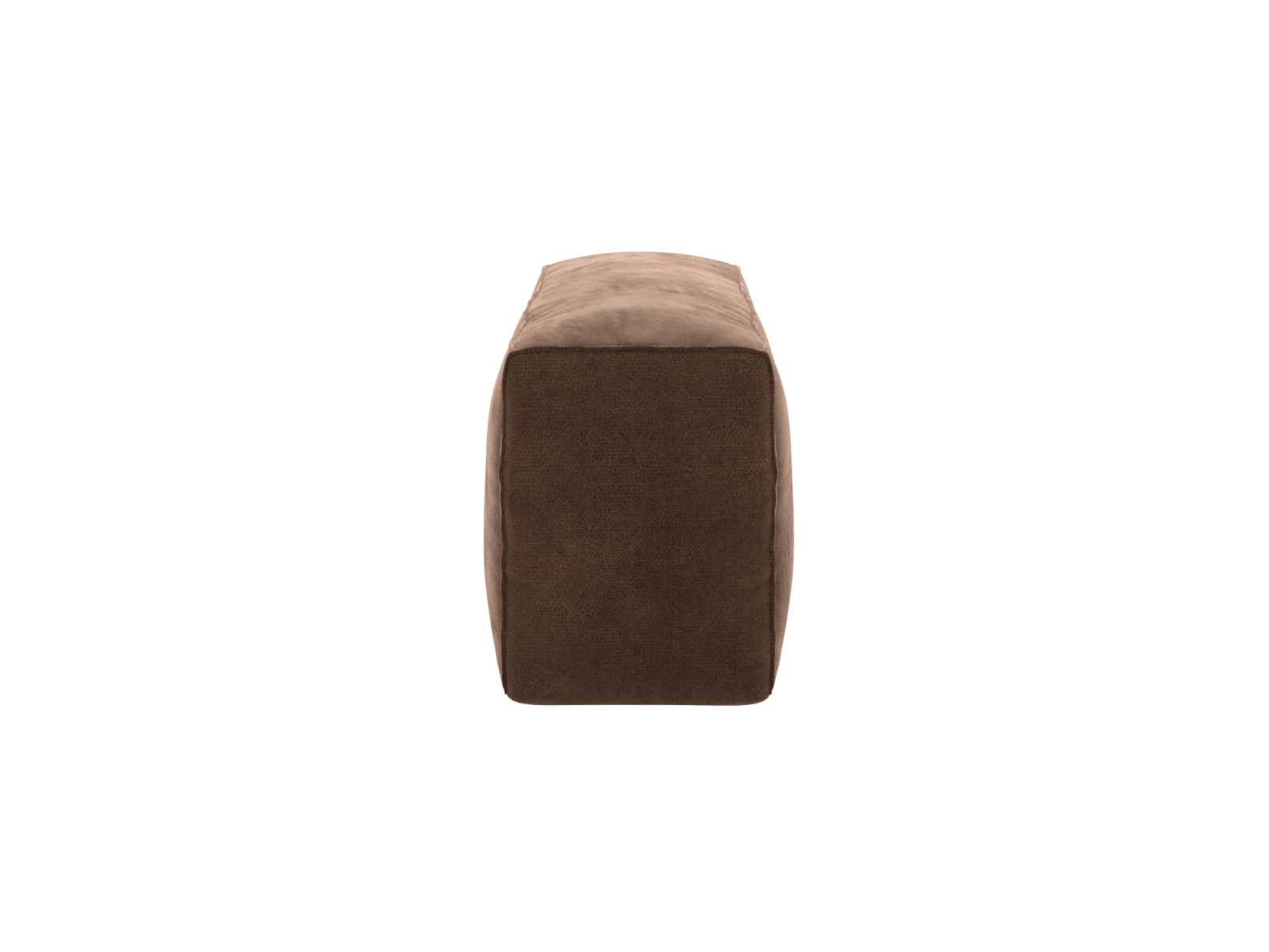 Riley Muse Chocolate Armrest Sofa Module color Muse Chocolate