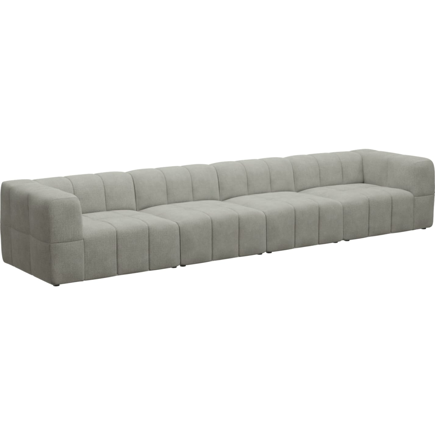 Lucello Toorak Pebble Modular Sofa - 4 Piece color Toorak Pebble
