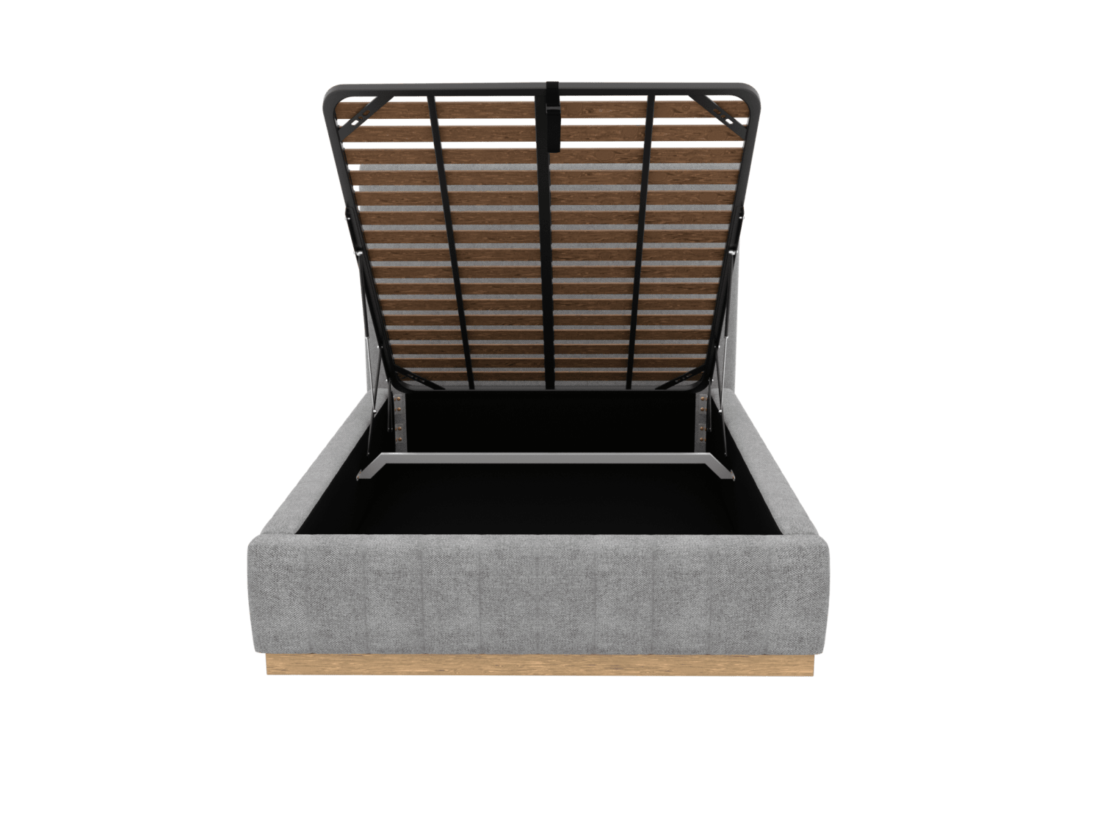 Brentwood Gas Lift Bed California Slate color California Slate