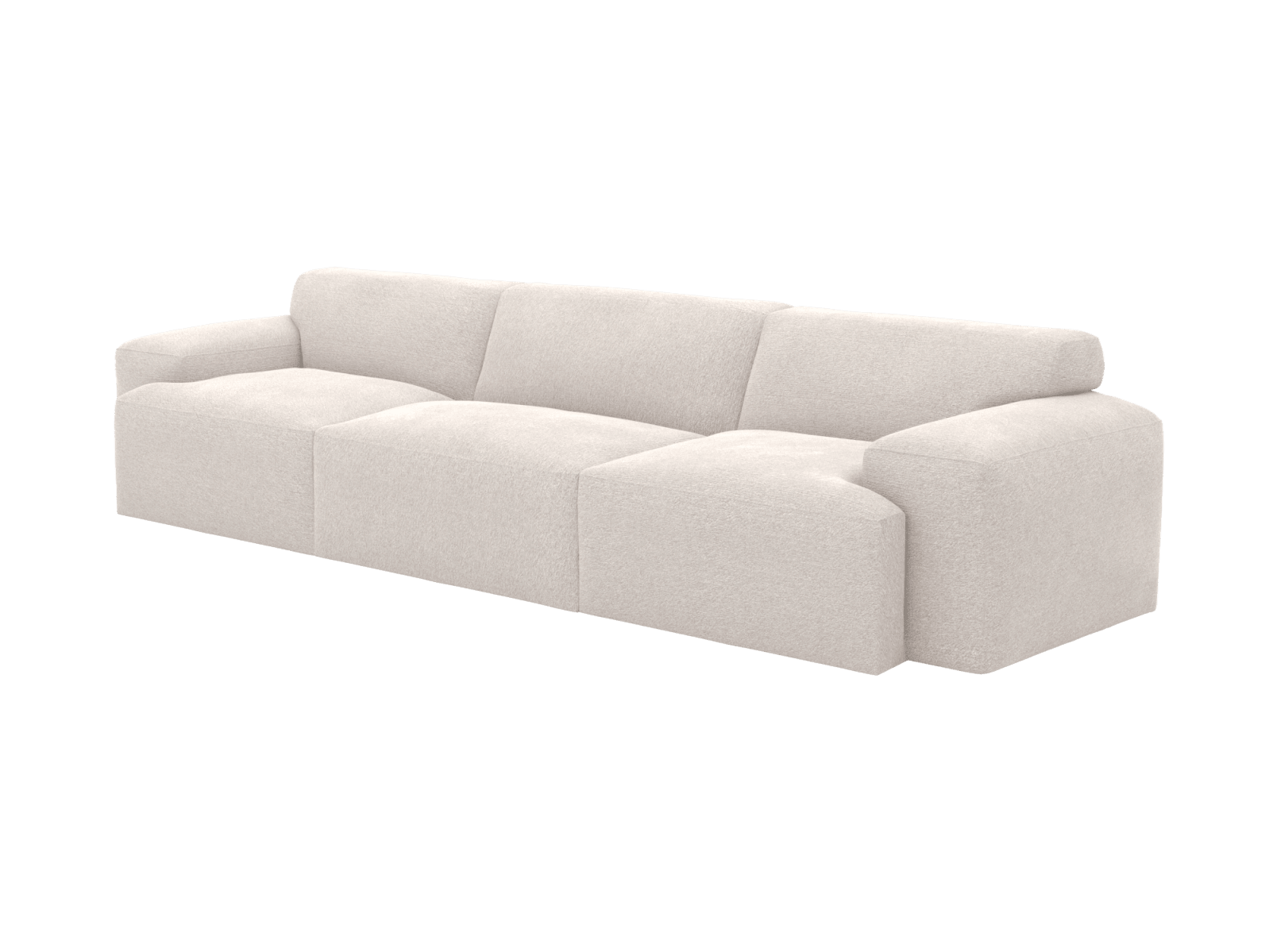 Copenhagen Toorak Pearl Sofa - 3 Seater color Toorak Pearl