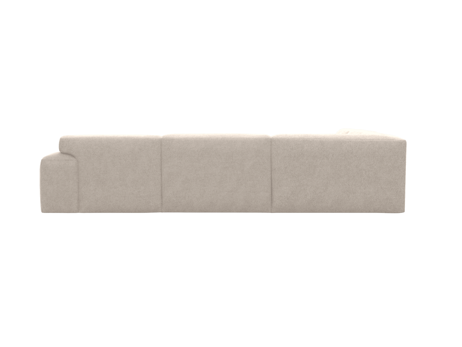 Copenhagen Noa Desert Sofa - 5 Seater Wedge Corner Sofa color Noa Desert