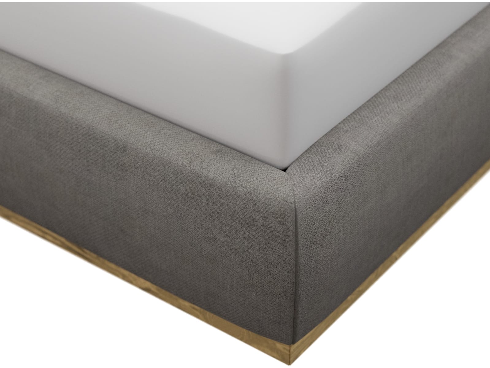 Haven Gas Lift Bed Isla Soft Grey color Isla Soft Grey