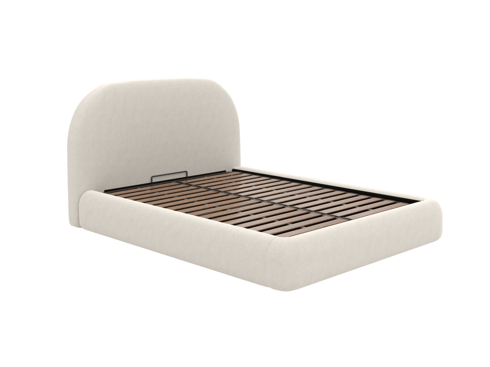 Capri Gas Lift Bed California Ivory color California Ivory