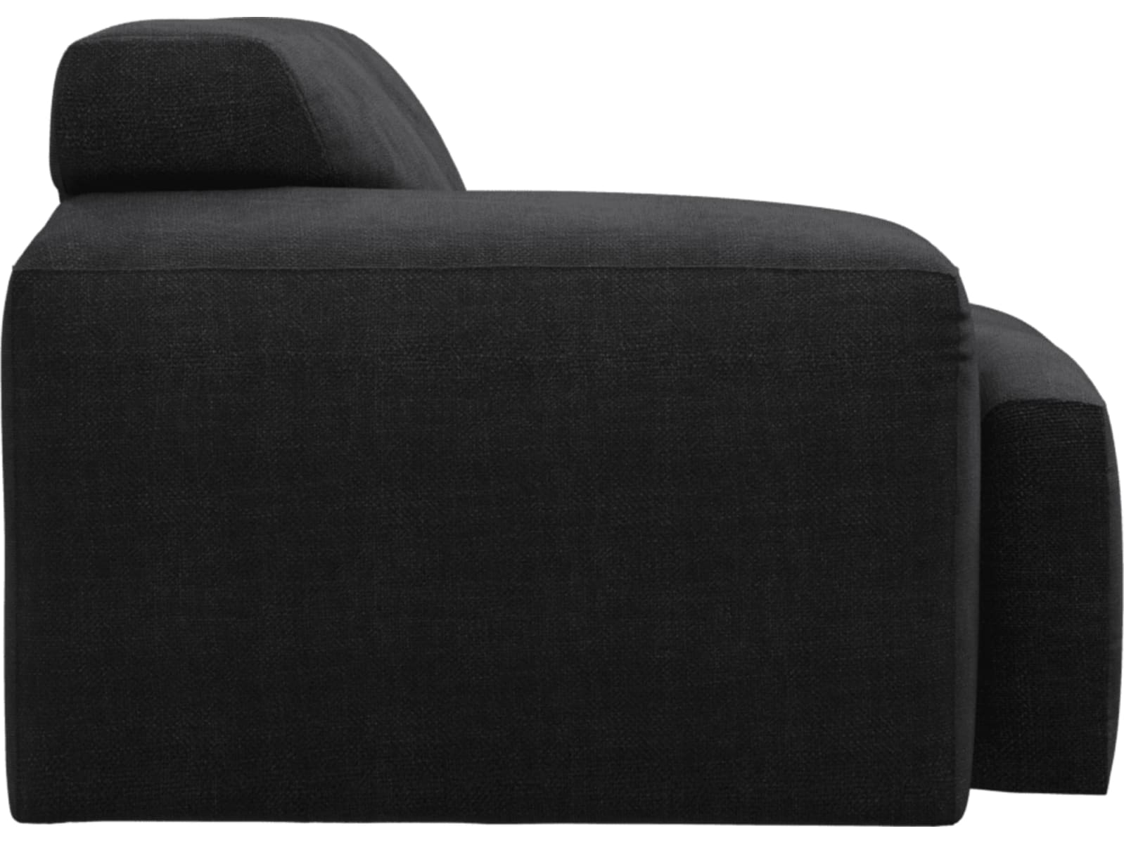 Copenhagen Plaza Flint Grey Left Arm Facing Sofa Module color Plaza Flint Grey