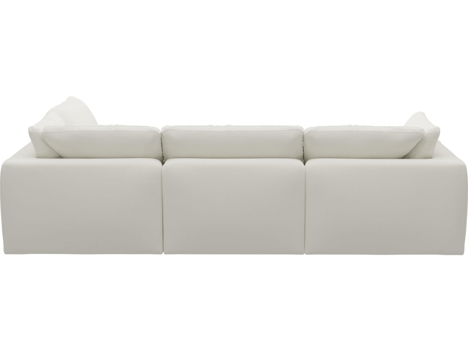 Cloud Deep Tribute Shell Modular Sofa - 4 Seater color Tribute Shell