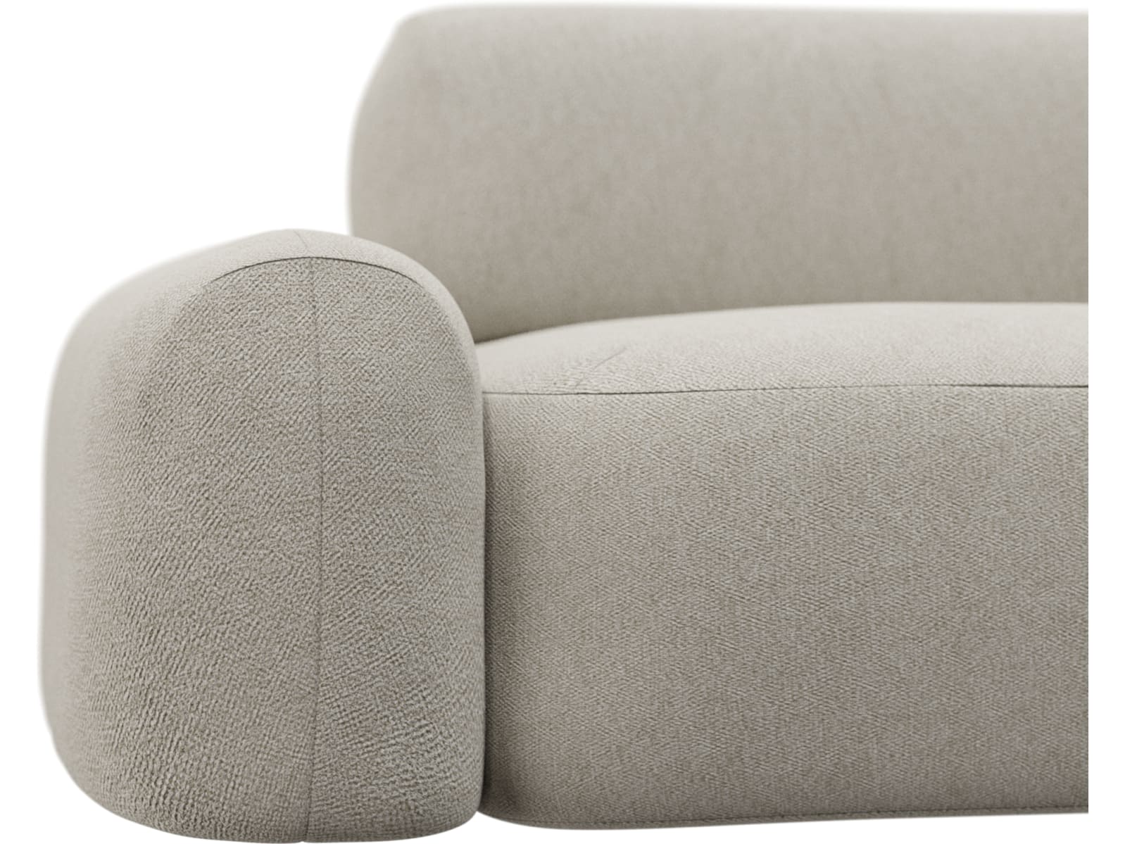 Beckett Noa Desert Modular Sofa - 4 Seater color Noa Desert