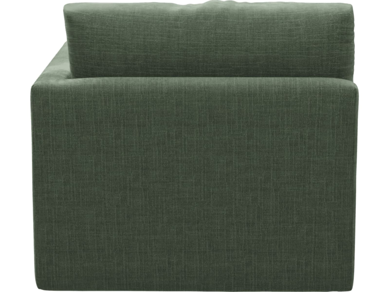 Haven Tribute Dark Jade Right Arm Facing Chaise Module color Tribute Dark Jade