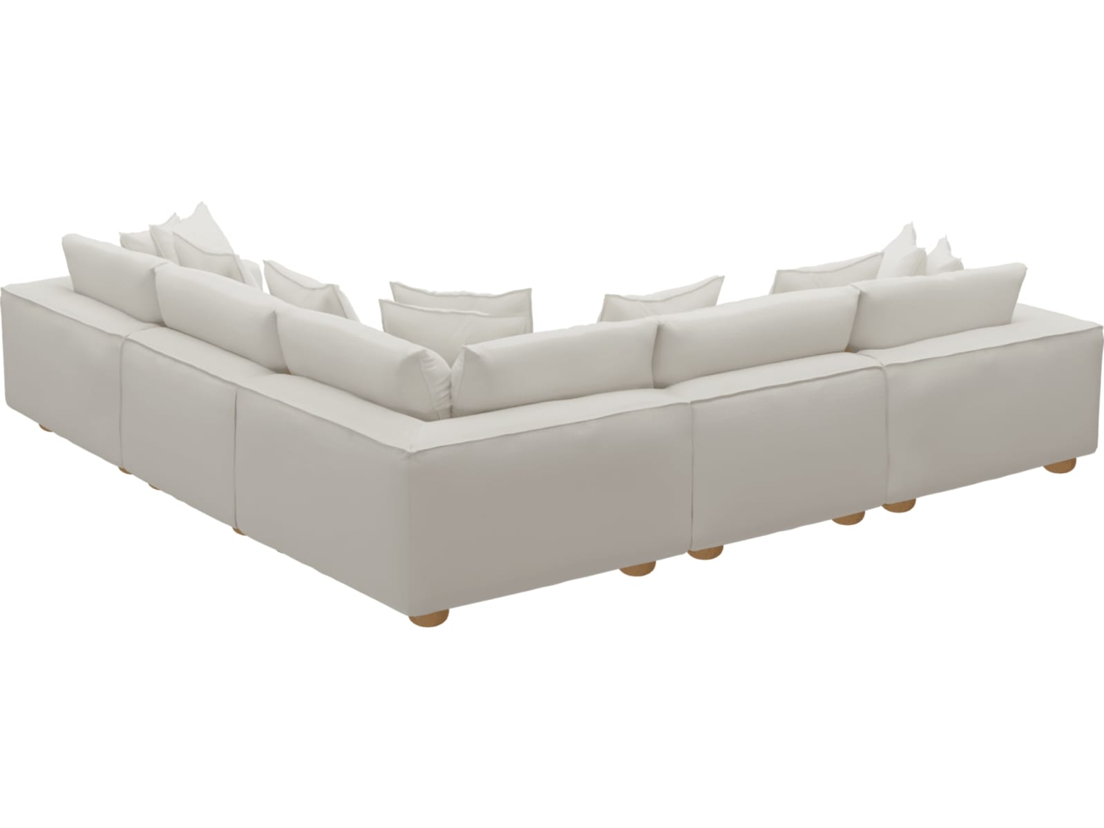 Tully Tribute Ice Modular Sofa - 5 Piece color Tribute Ice