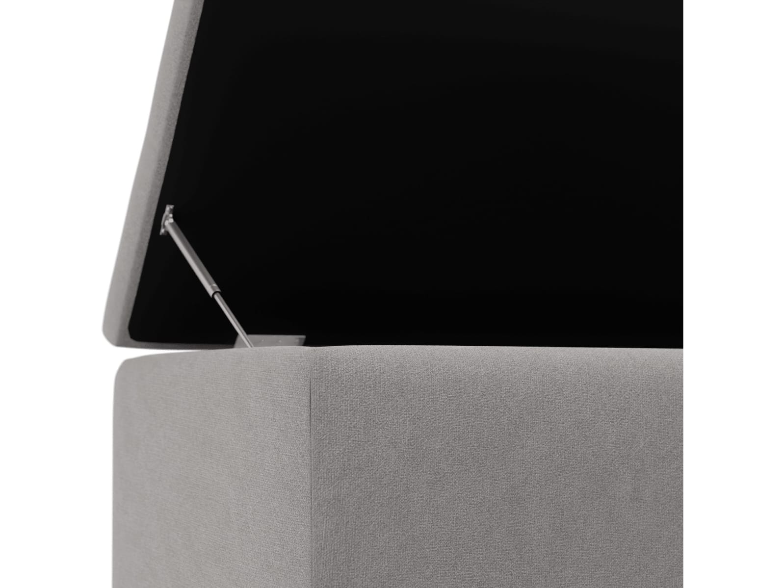 Leo Blanket Box View Steel color View Steel