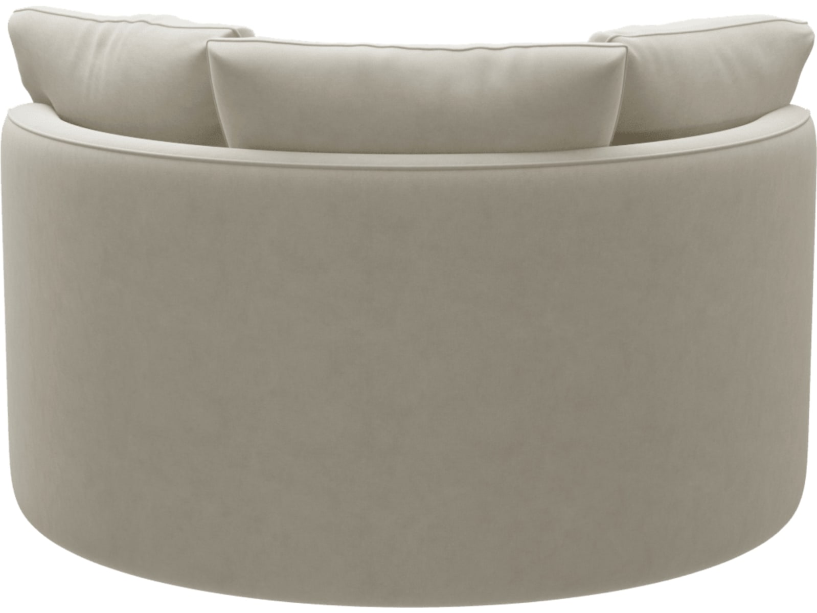 Adore Muse Flax Swivel Chair color Muse Flax