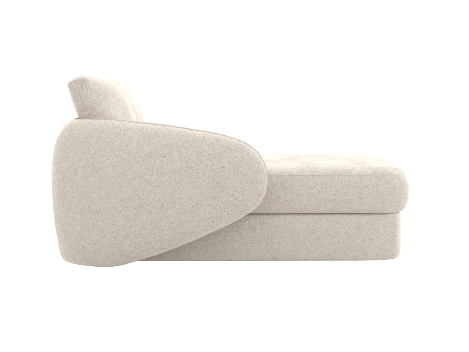 Esme Avon Mineral Left Arm Facing Chaise Module color Avon Mineral