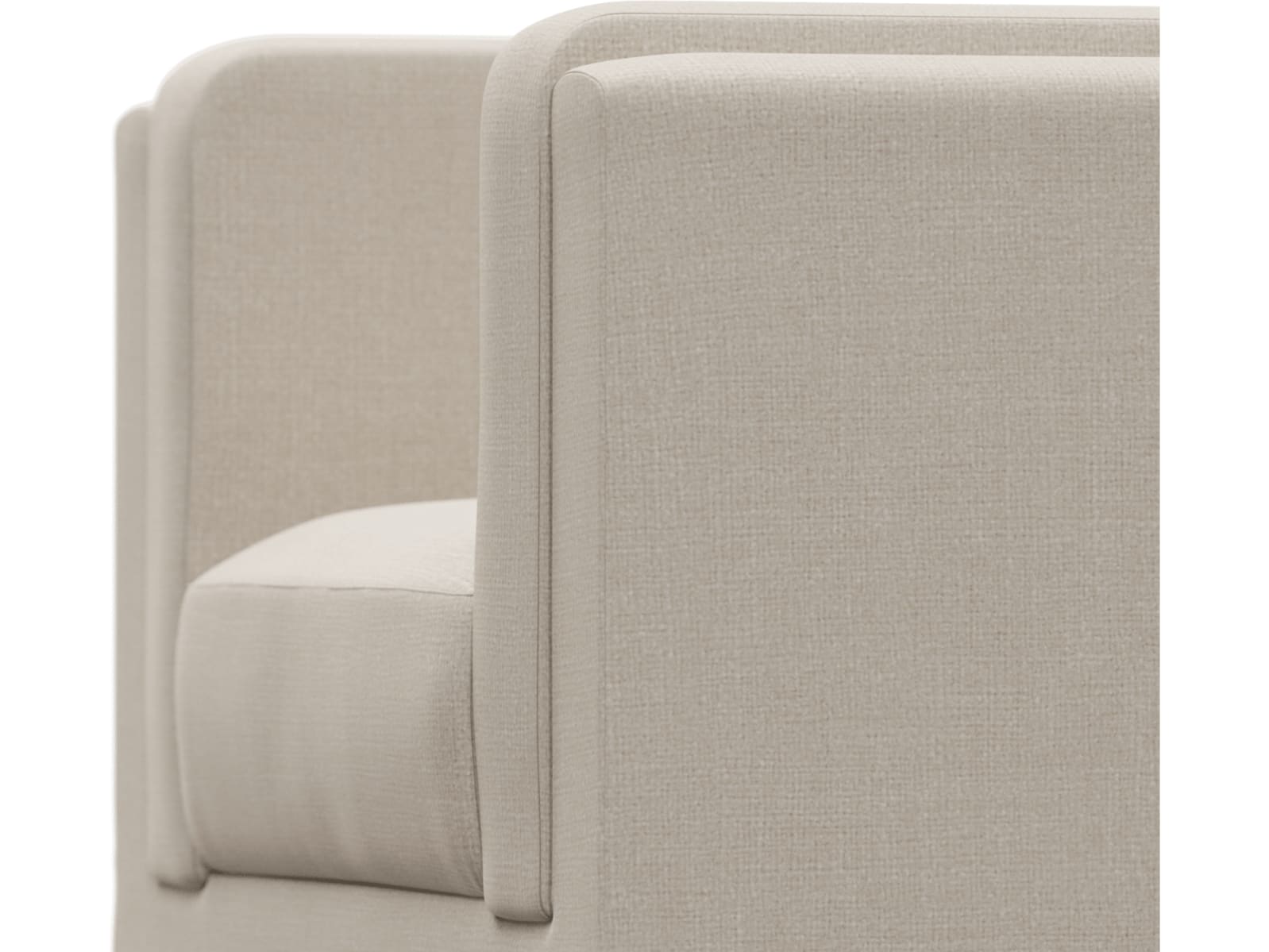 Hayes Santa Fe Sand Armchair color Santa Fe Sand