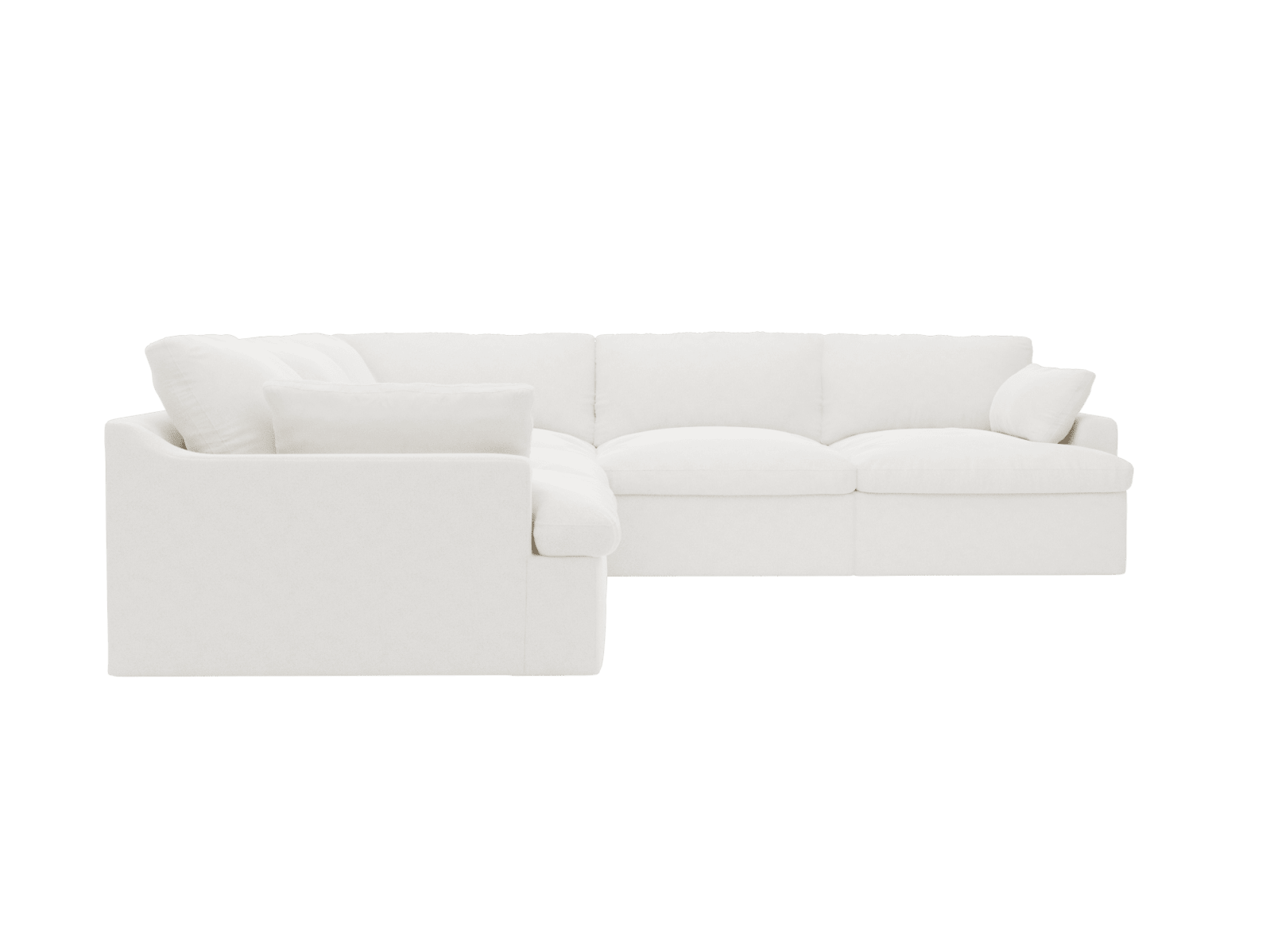 Retreat Noa Fog Corner Sofa - 5 Seater color Noa Fog