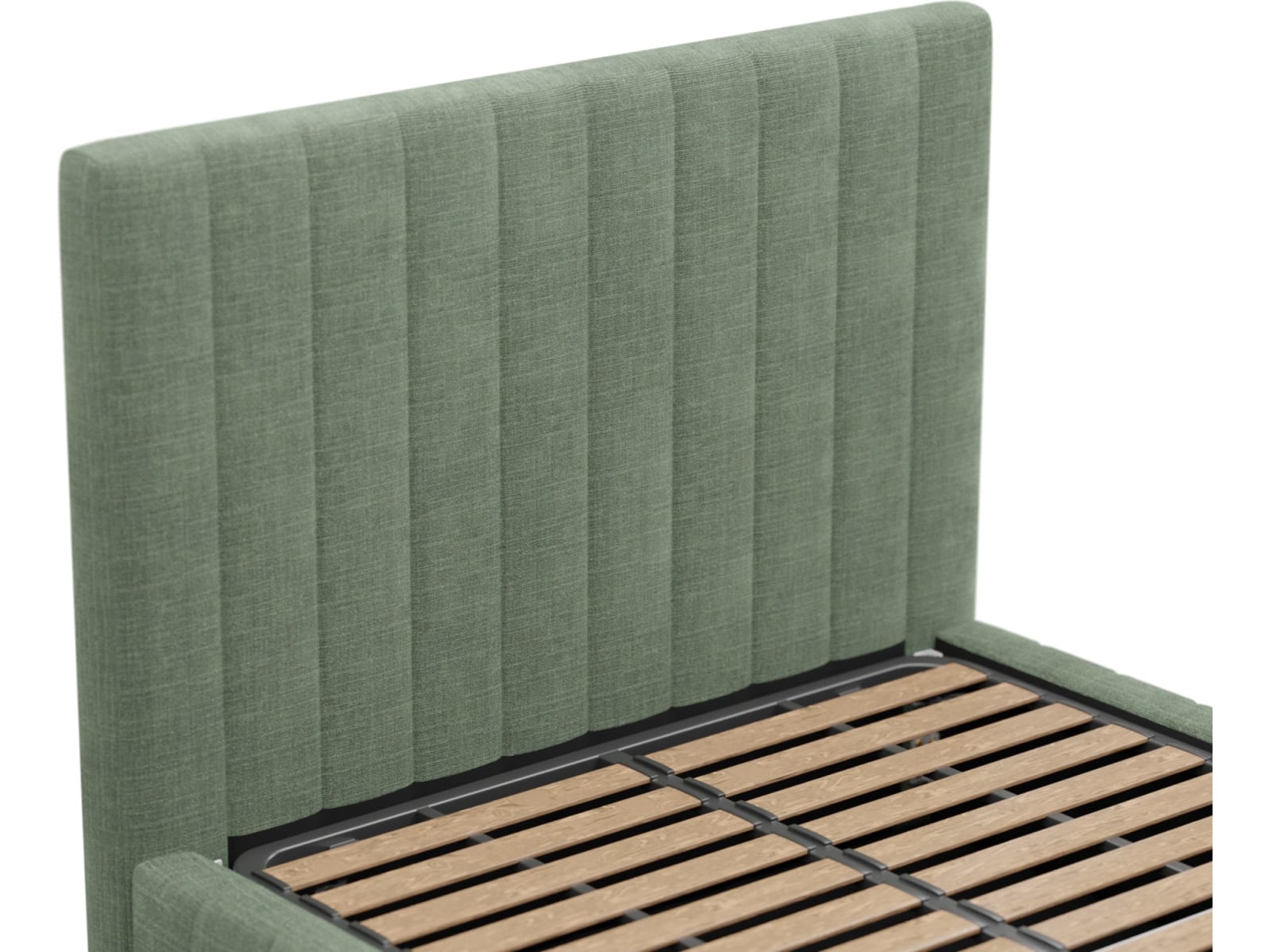 Brentwood Gas Lift Bed Tribute Dark Jade color Tribute Dark Jade