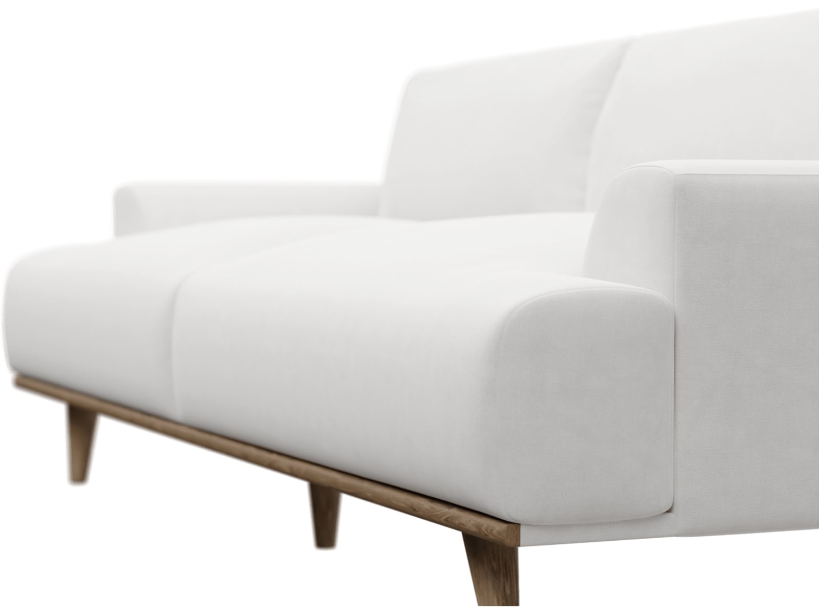 Dane Muse Frost Sofa - 3 Seater color Muse Frost