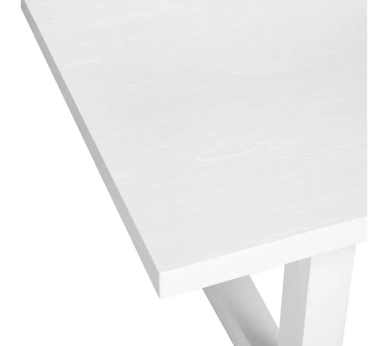 Balmain Dining Table White color White