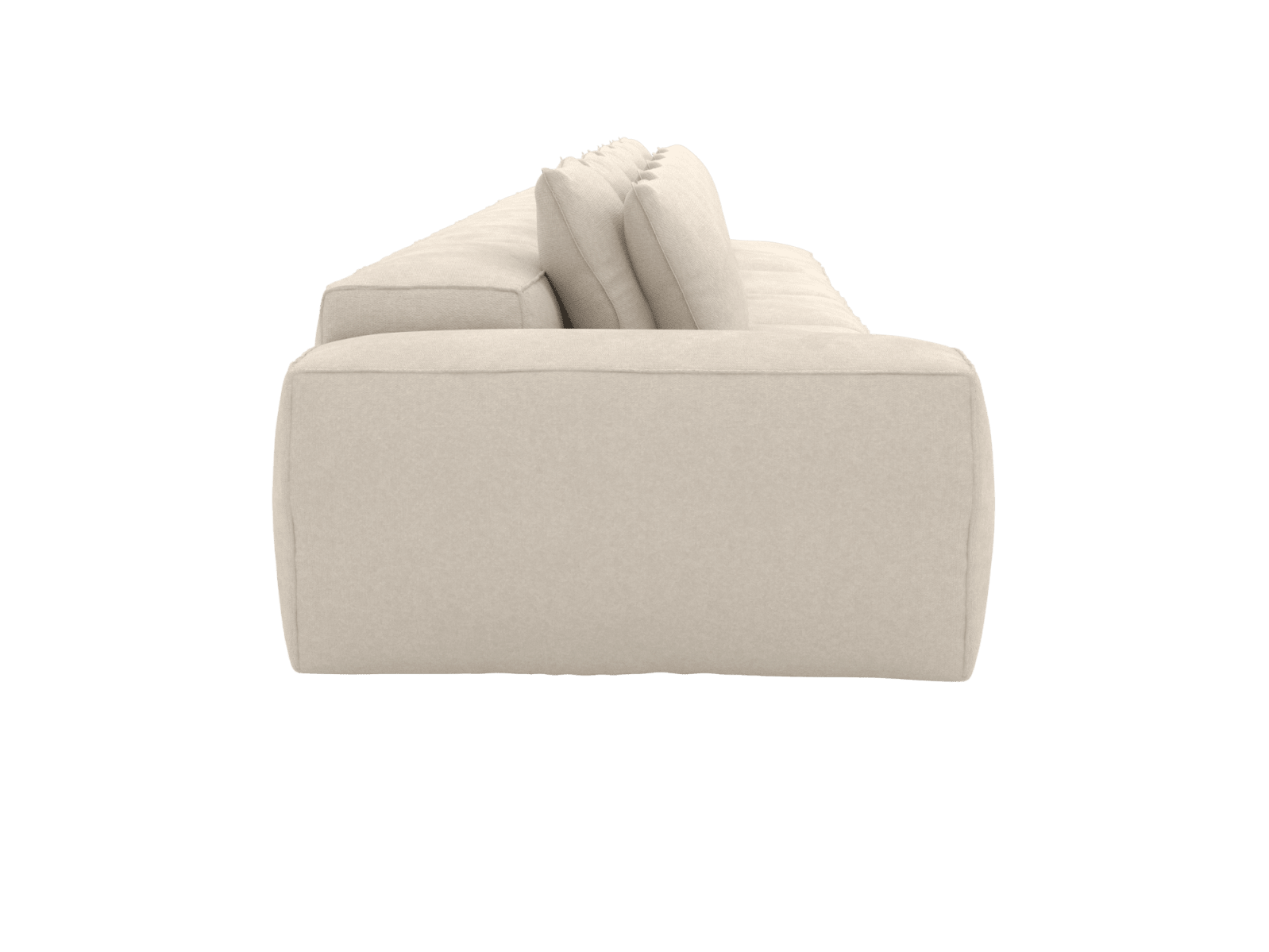 Riley Tribute Shell 6 Seater Terminal Right Modular Sofa color Tribute Shell