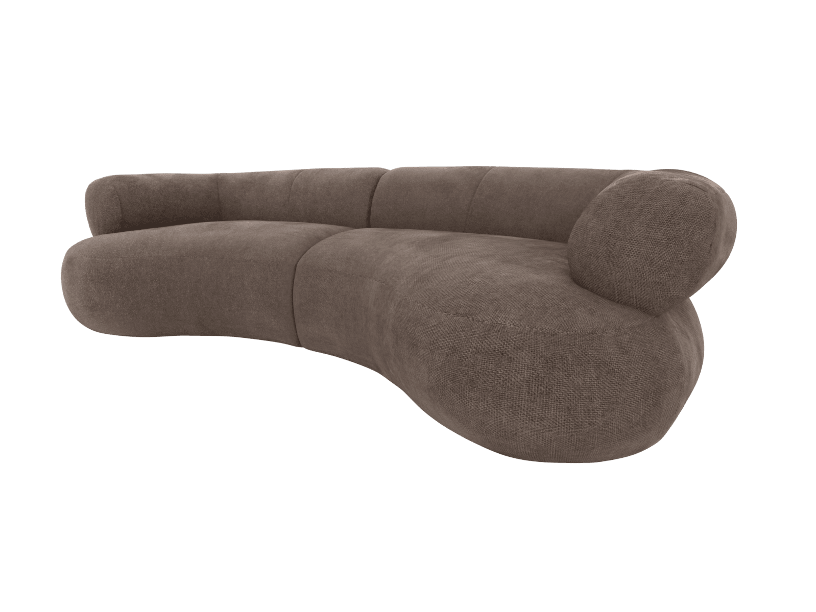 Colette Muse Mink Sofa - 3 Seater color Muse Mink