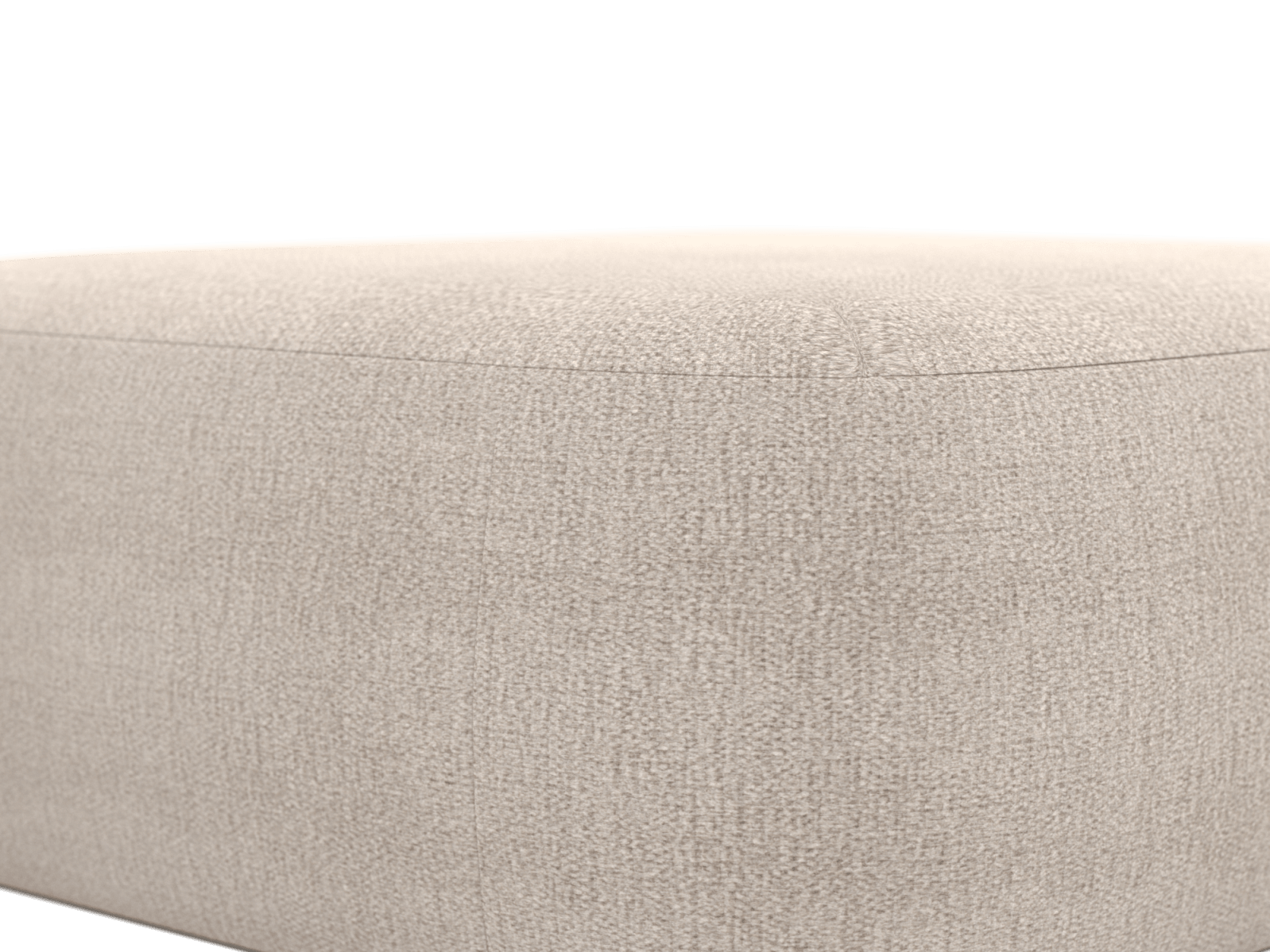 Beckett Noa Desert Ottoman color Noa Desert