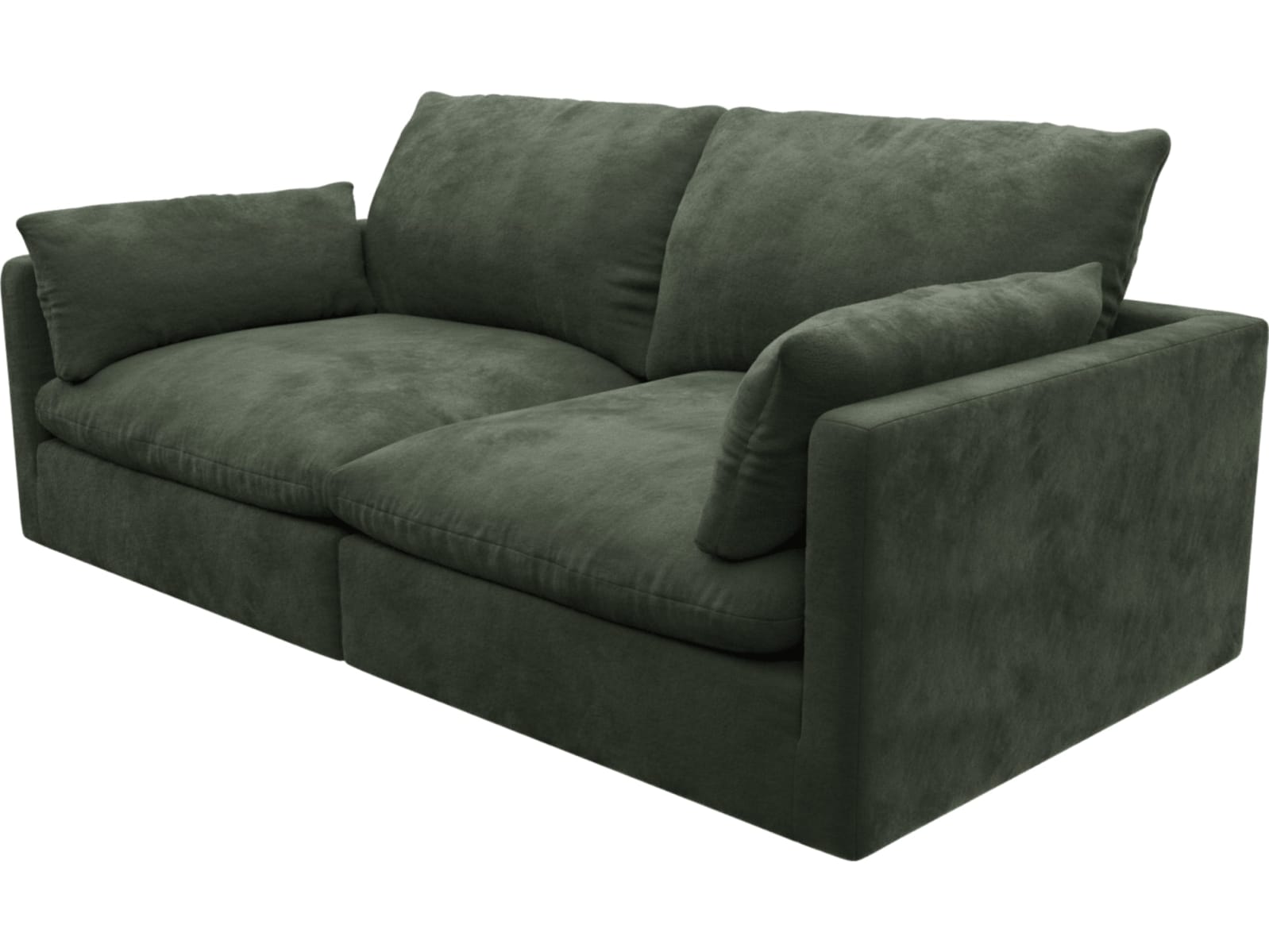 Willow Muse Forest Modular Sofa - 2 Seater color Muse Forest