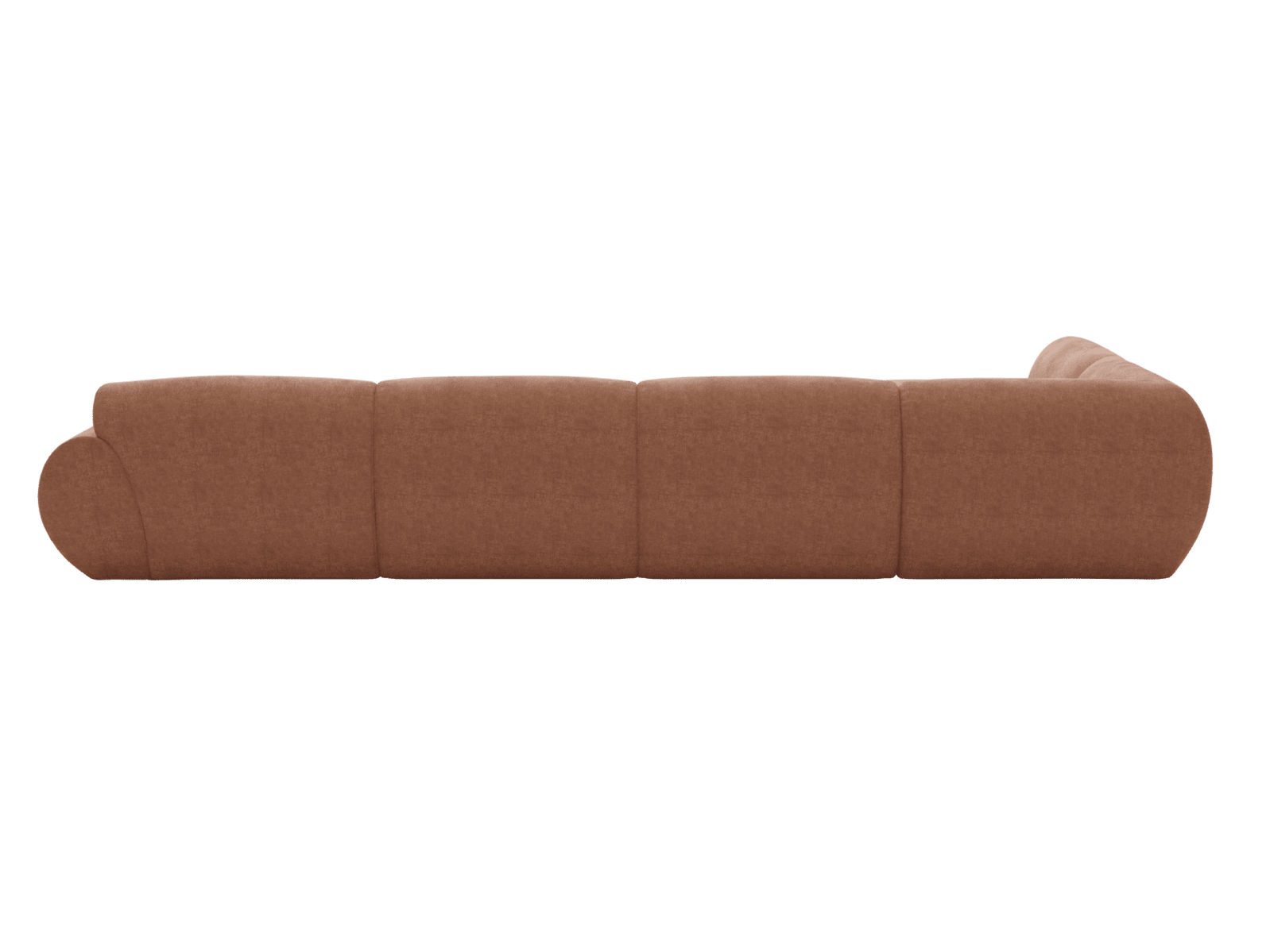 Malmo Muse Dusk Sofa - 6 Seater LAF Terminal color Muse Dusk