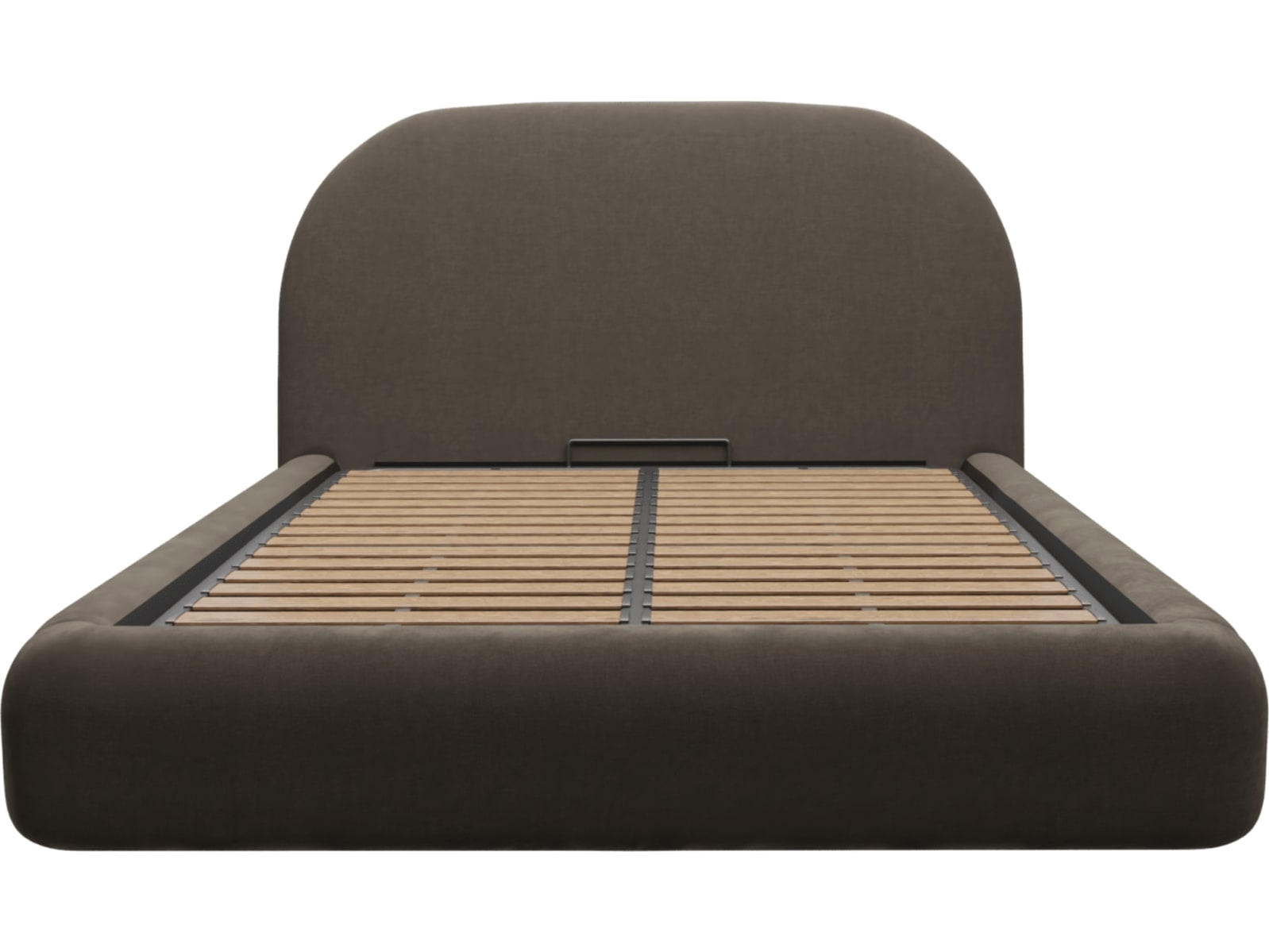Capri Gas Lift Bed Muse Mink color Muse Mink