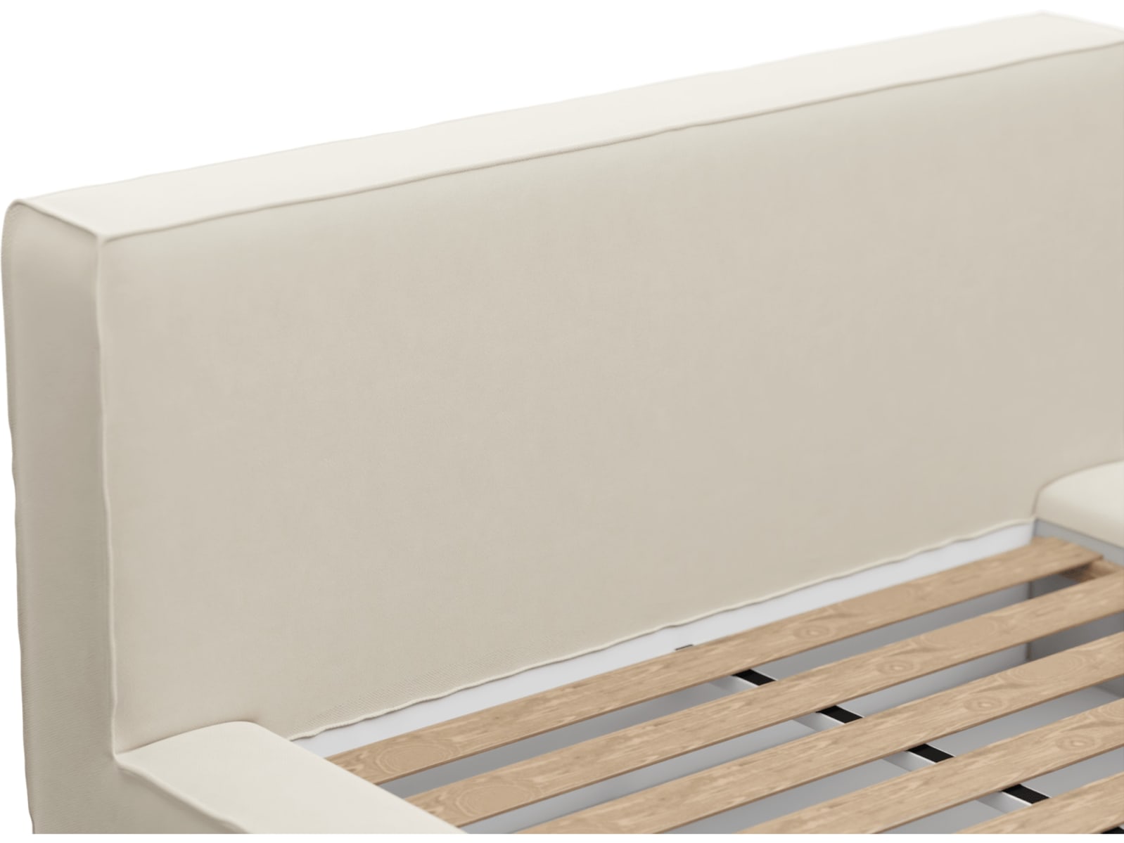Riley Bed Frame Alpine Mist color Alpine Mist