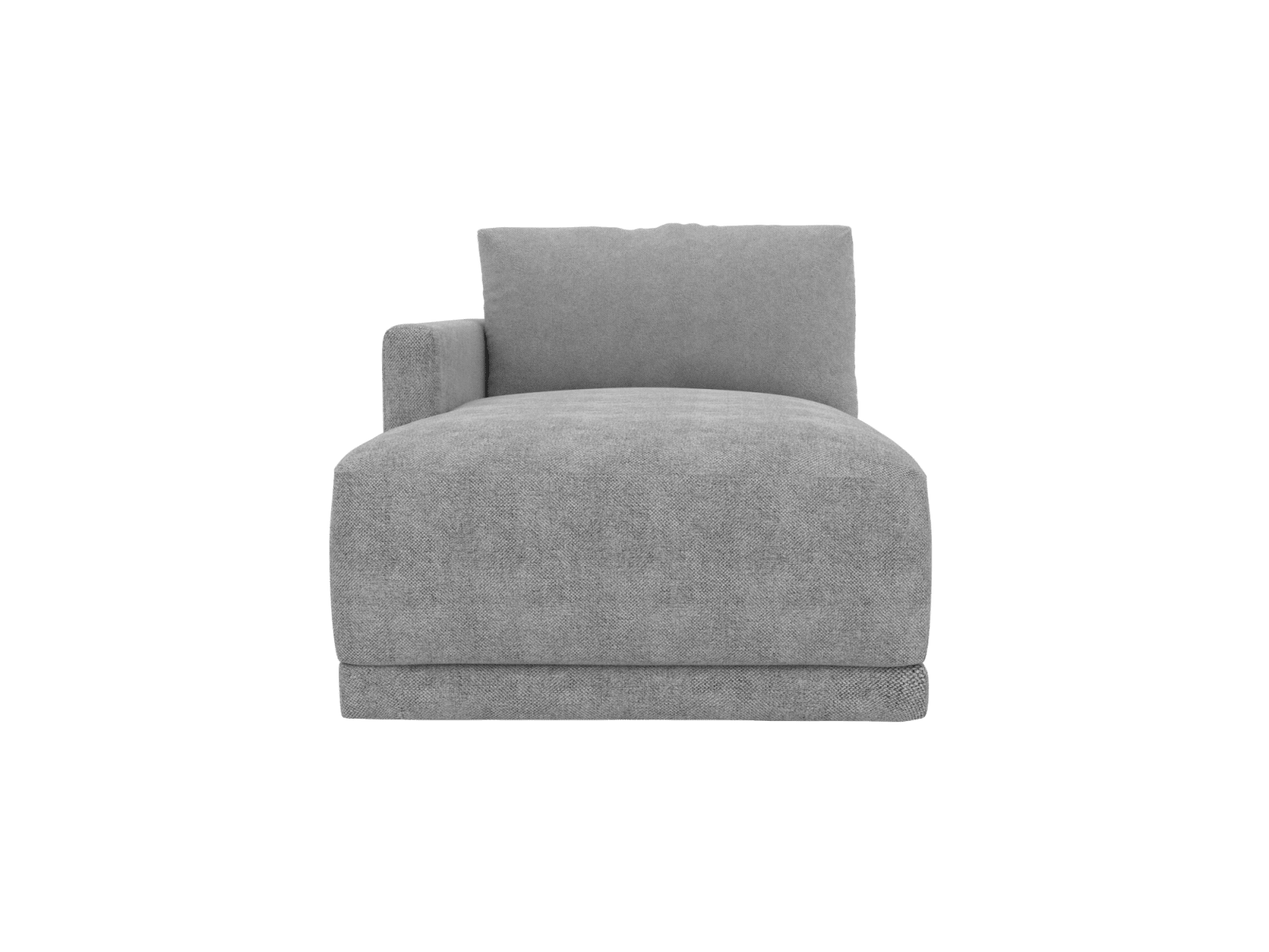 Haven California Slate Left Arm Facing Chaise Sofa Module color California Slate