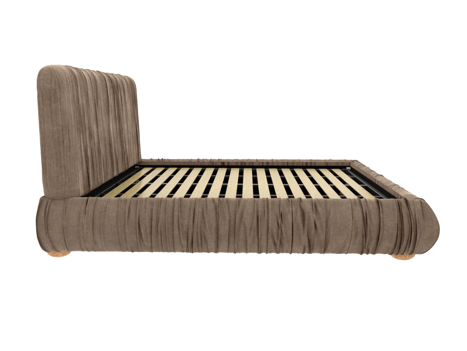 Gracie Bed Frame Tribute Walnut color Tribute Walnut