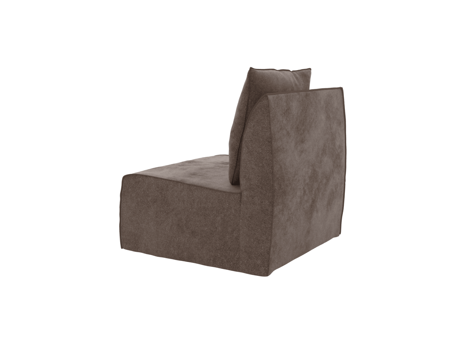 Como Muse Mink Slipper Chair color Muse Mink