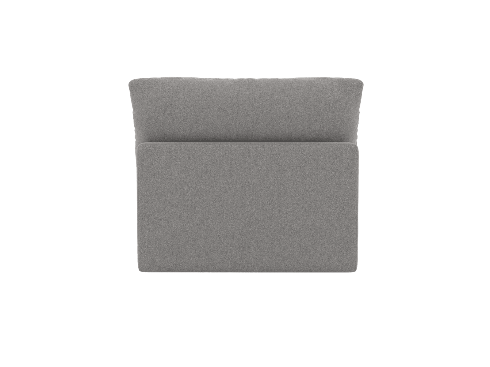 Willow Toorak Pebble Armless Sofa Module color Toorak Pebble