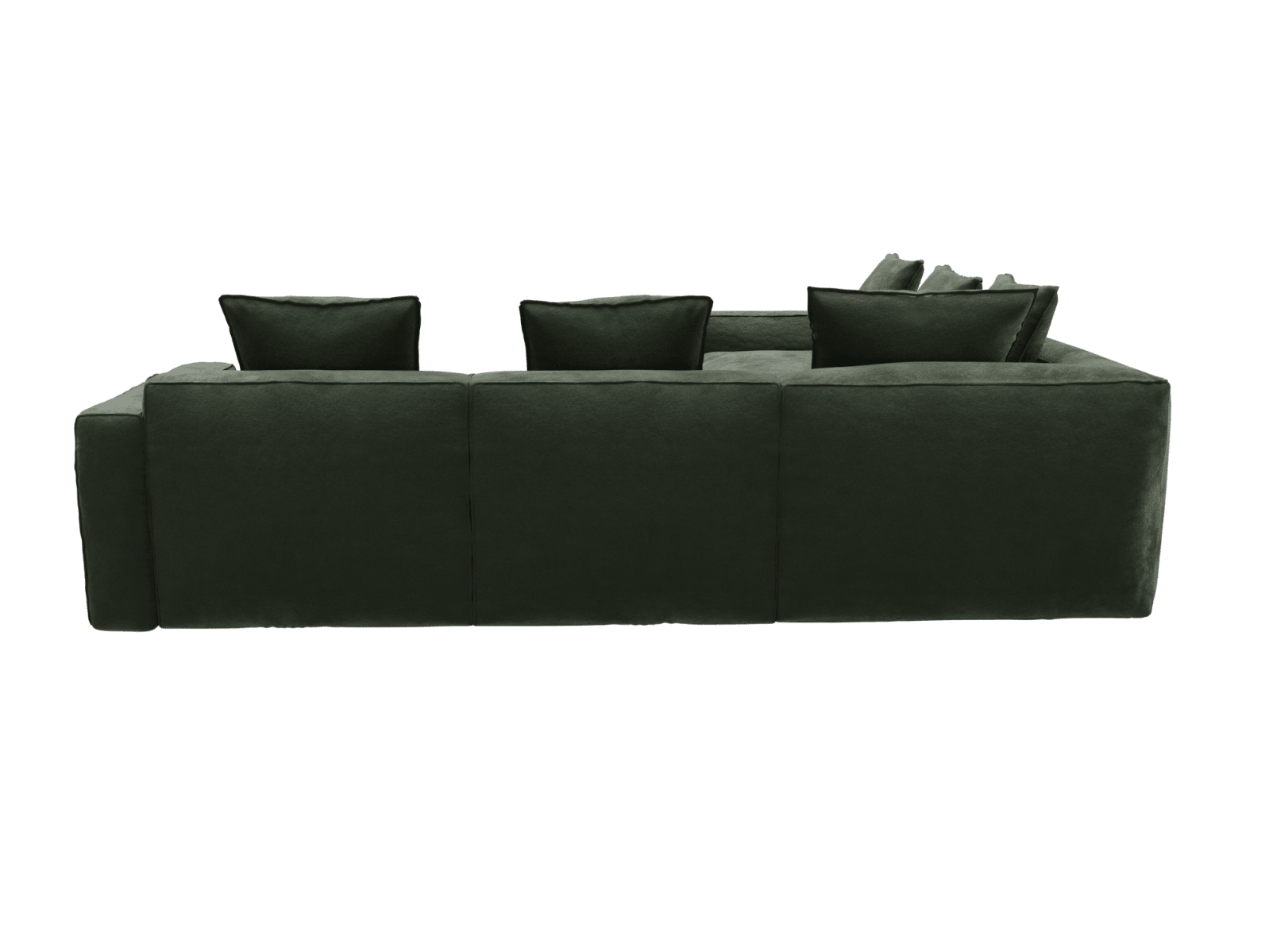 Riley Apt Muse Forest Corner Sofa - 5 Seater color Muse Forest