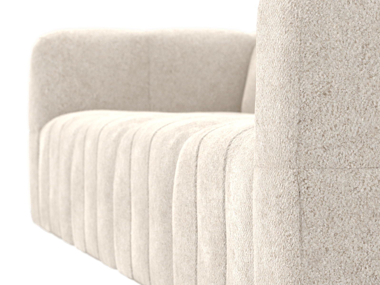 Lucello Avon Mineral Modular Sofa - 4 Seater color Avon Mineral