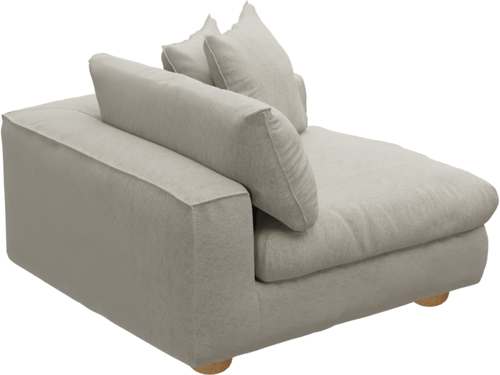 Tully Noa Desert Right Arm Facing Chair Module color Noa Desert