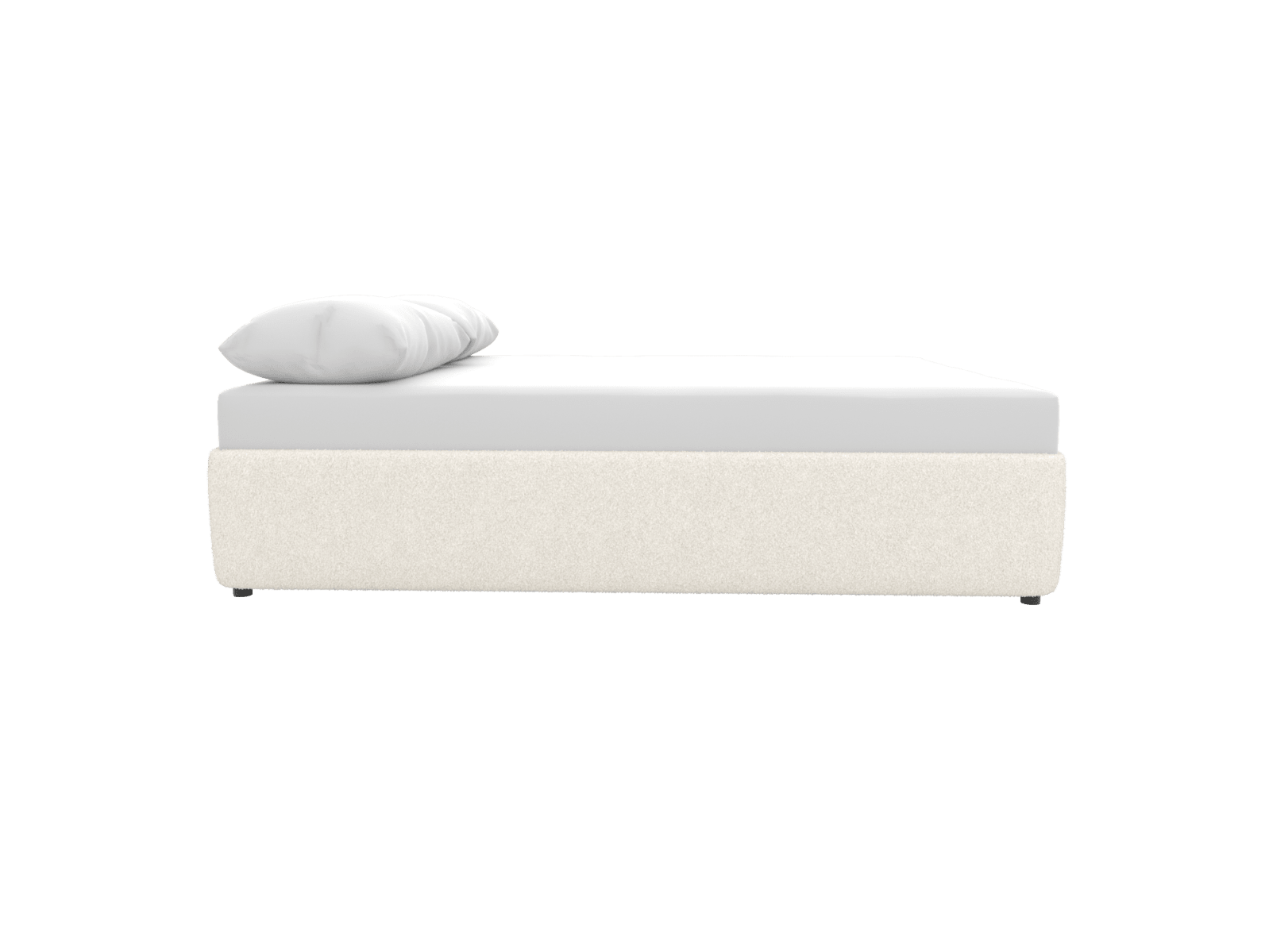 Leo Bed Base Boucle Ivory Double color Boucle Ivory