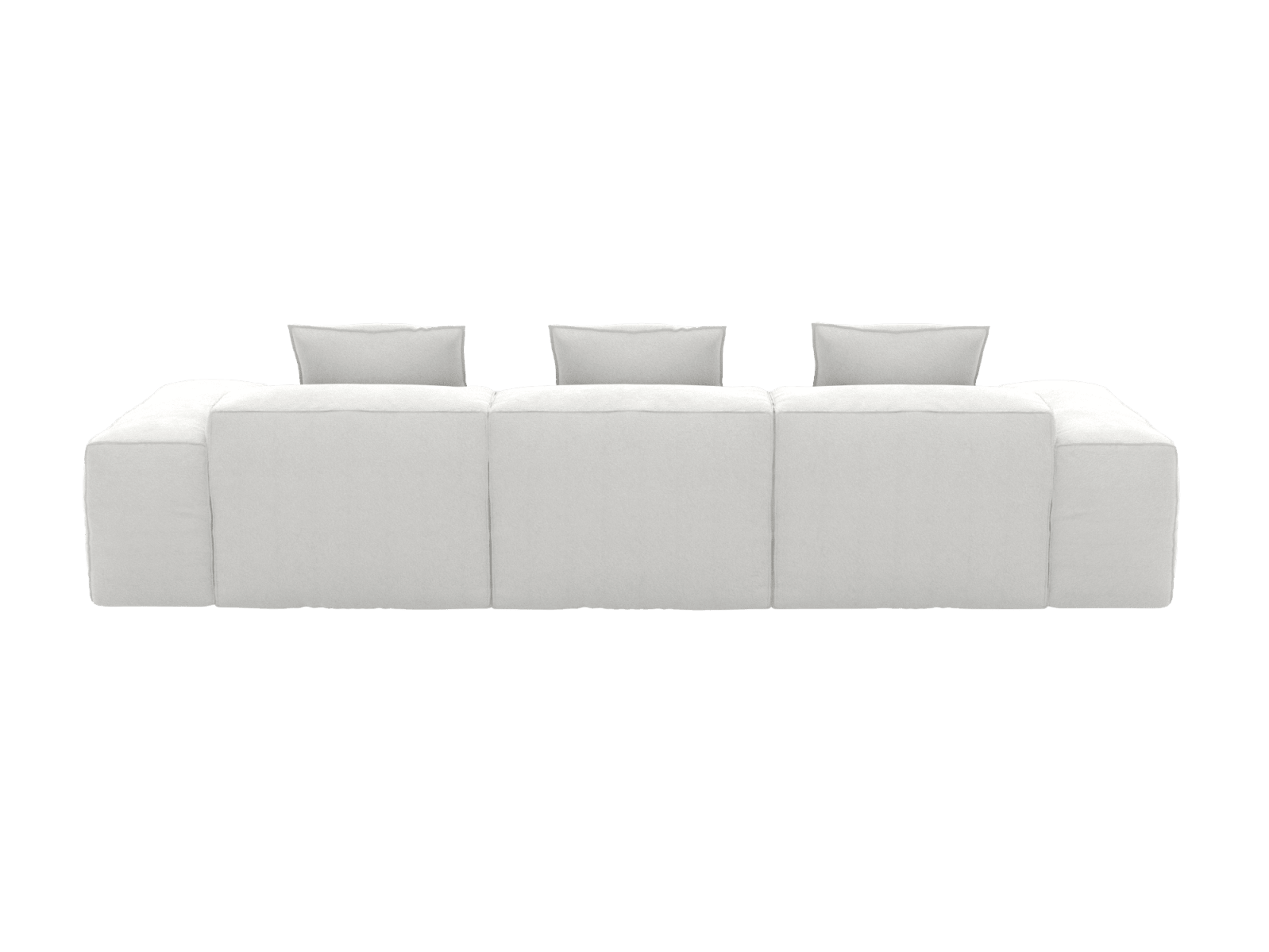 Riley Muse Frost 3 Seater Modular Sofa color Muse Frost