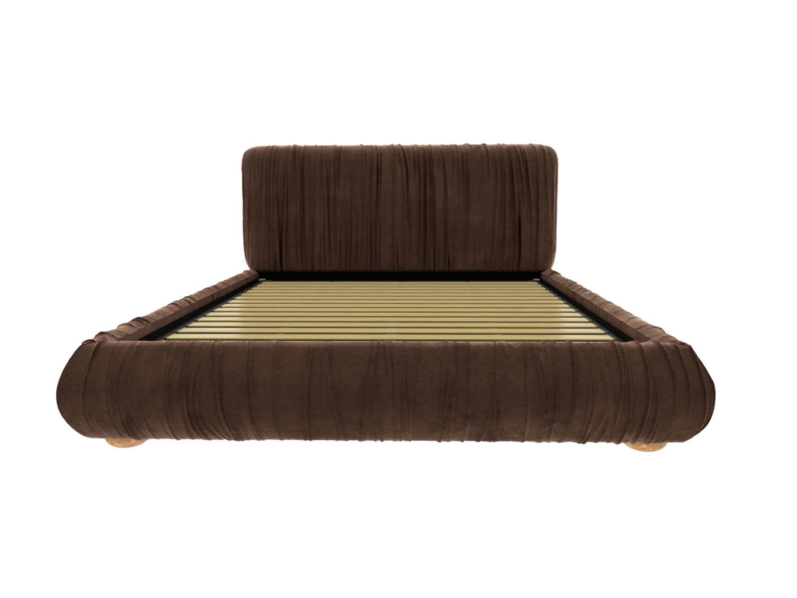 Gracie Bed Frame Muse Chocolate color Muse Chocolate
