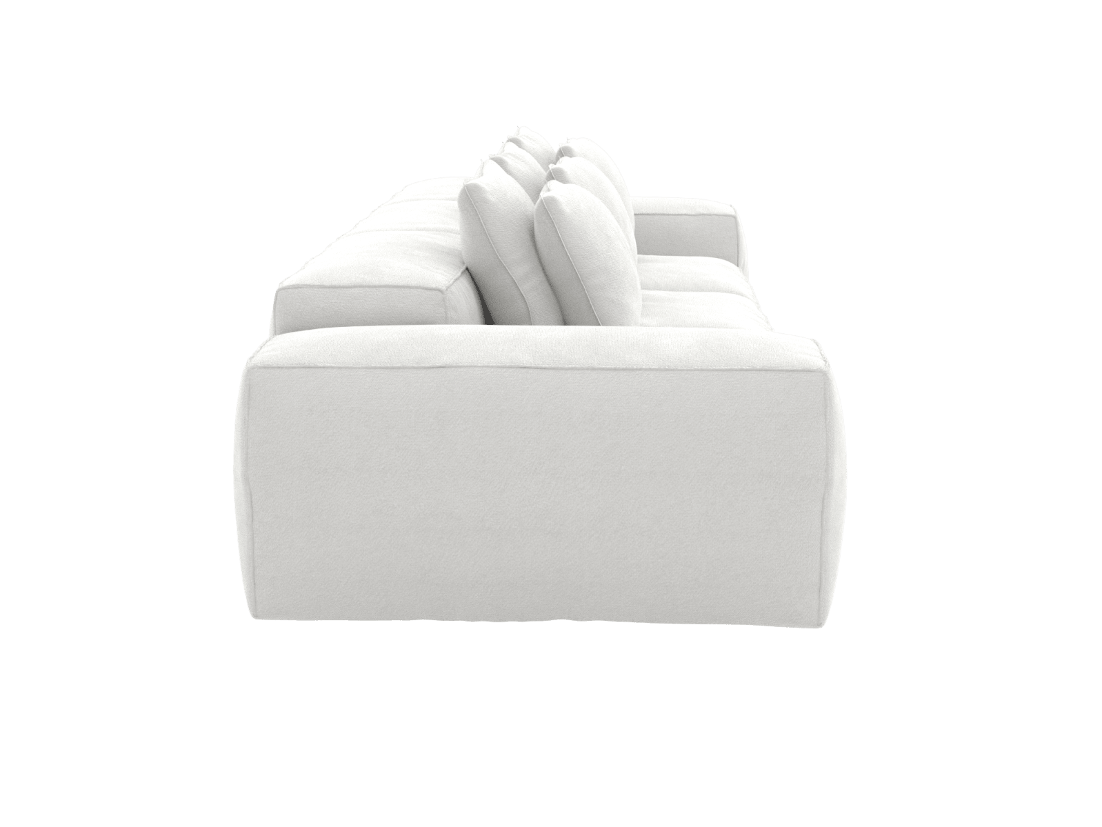 Riley Muse Frost 3 Seater Modular Sofa color Muse Frost