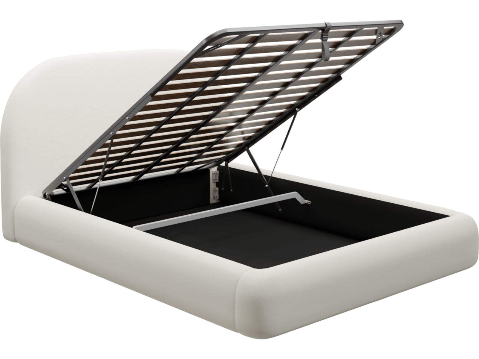Capri Gas Lift Bed Tribute Shell color Tribute Shell