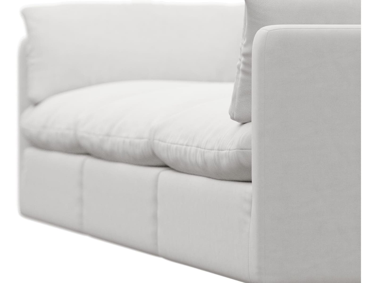 Willow Muse Frost Modular Sofa - 3 Seater color Muse Frost