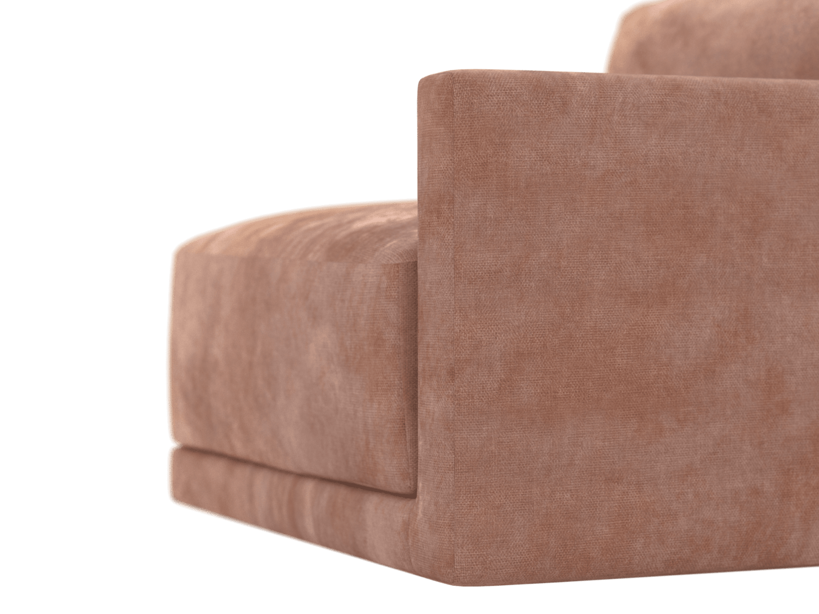 Haven Muse Dusk Right Arm Facing Sofa Module color Muse Dusk