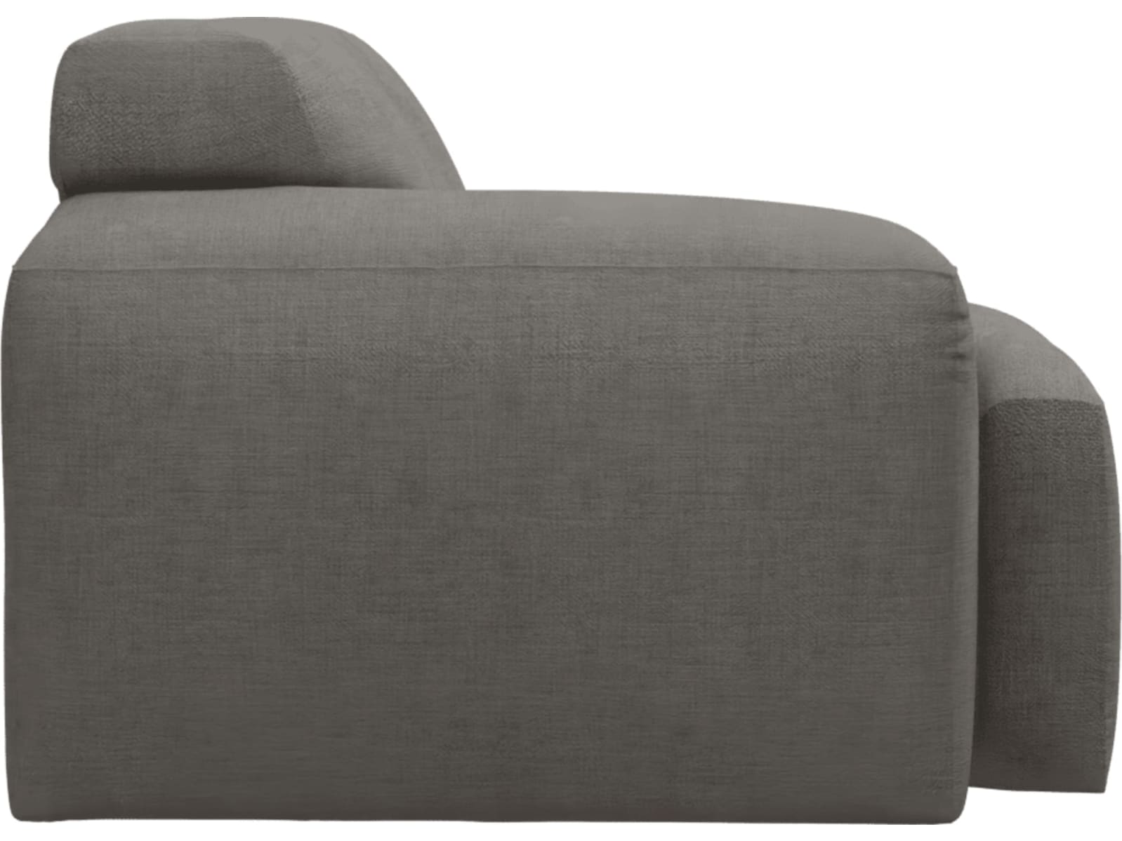 Copenhagen Isla Soft Grey Left Arm Facing Sofa Module color Isla Soft Grey
