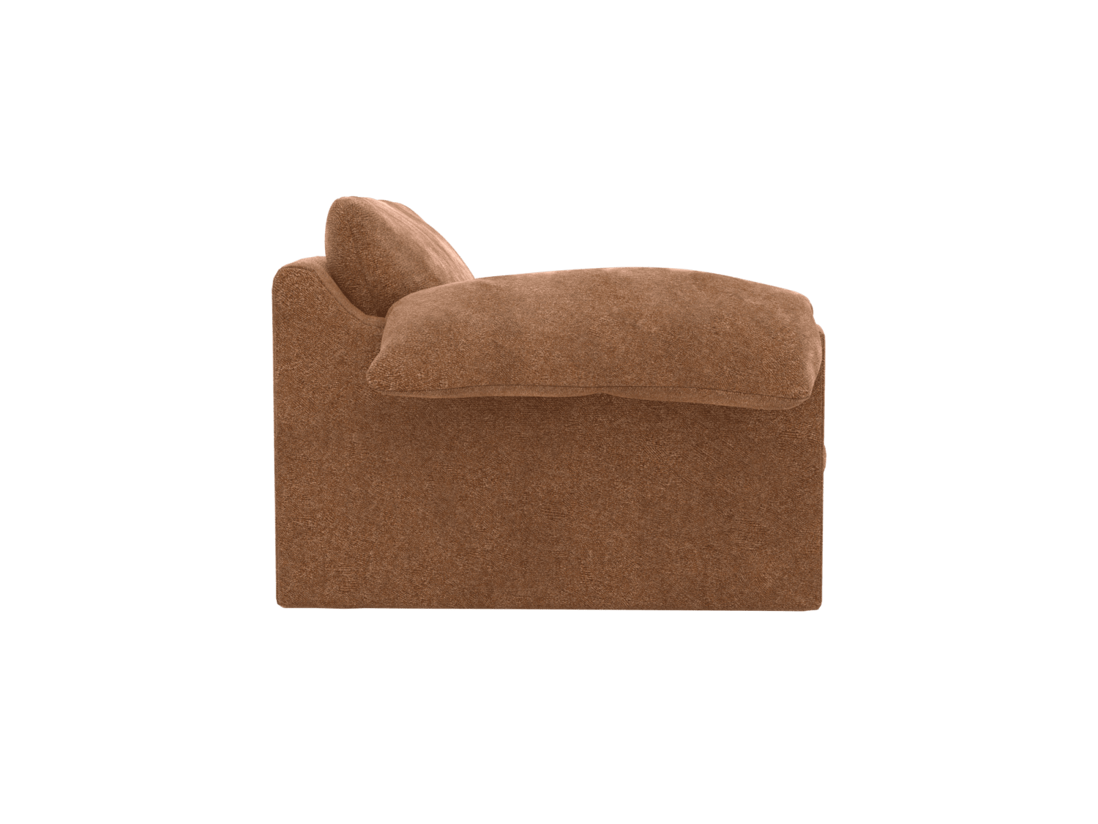 Ludlow Tribute Chestnut Left Arm Facing Chair Module color Tribute Chestnut