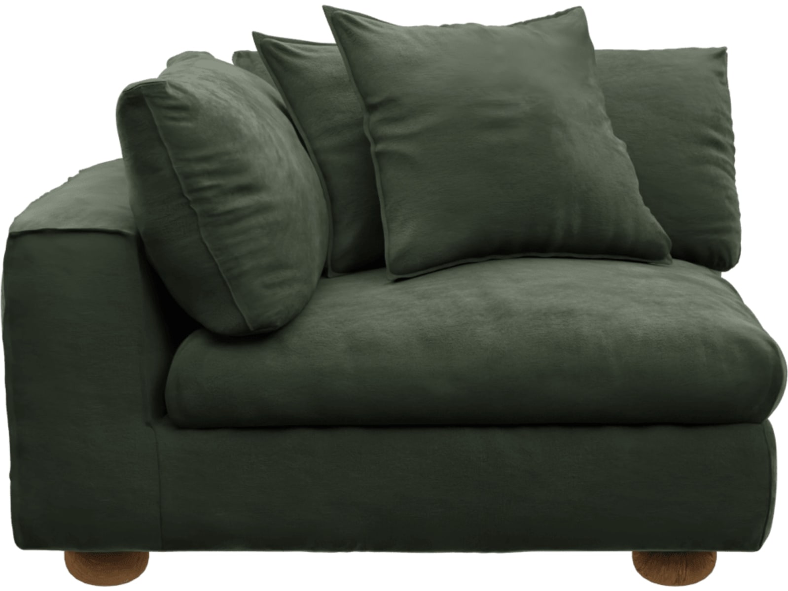 Tully Muse Forest Corner Sofa Chair Module color Muse Forest