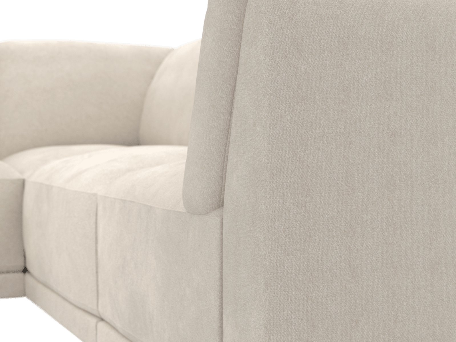 Emily Modular Sofa Muse Flax - 5 Piece color Muse Flax