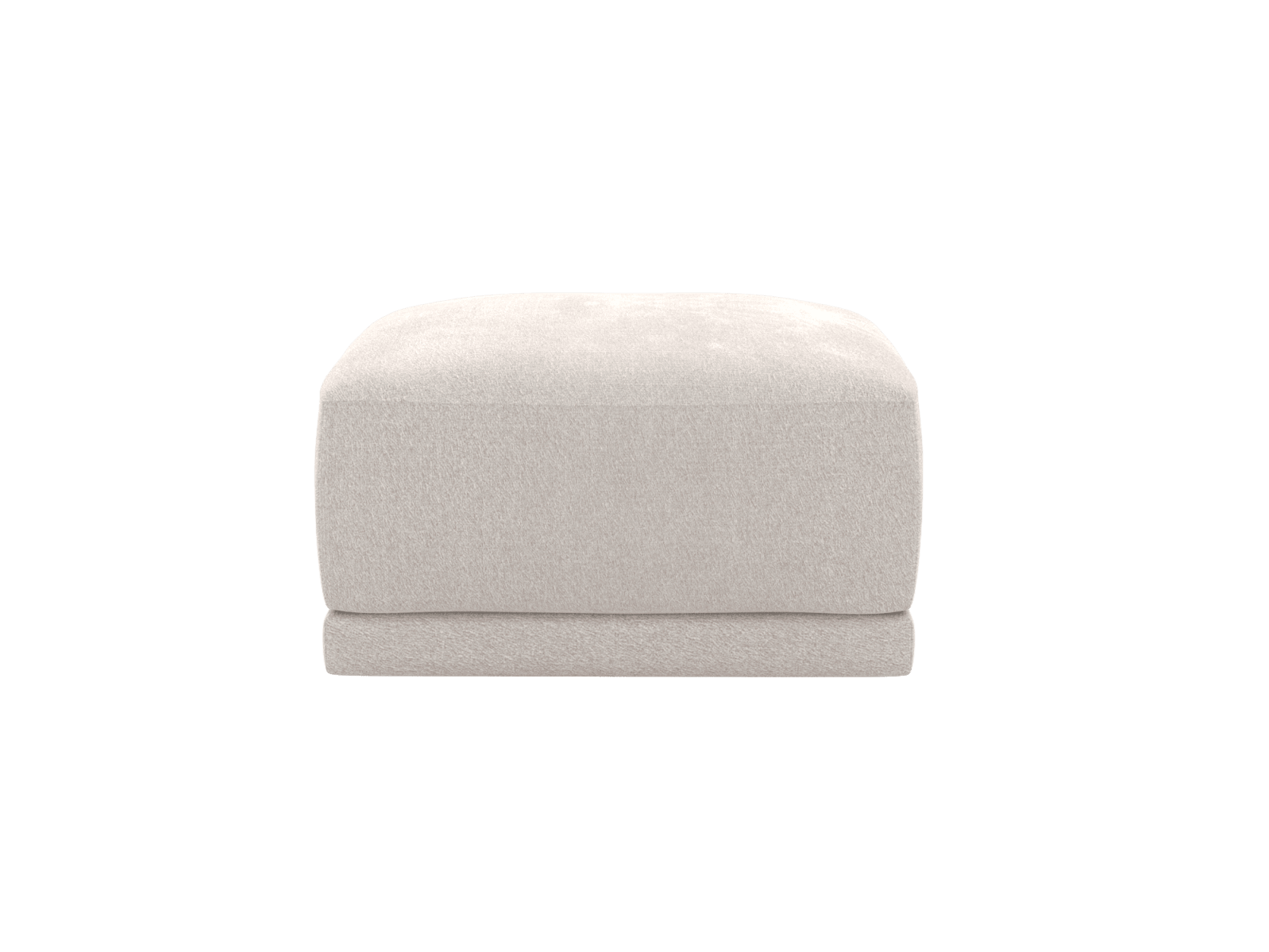 Haven Toorak Pearl Ottoman color Toorak Pearl