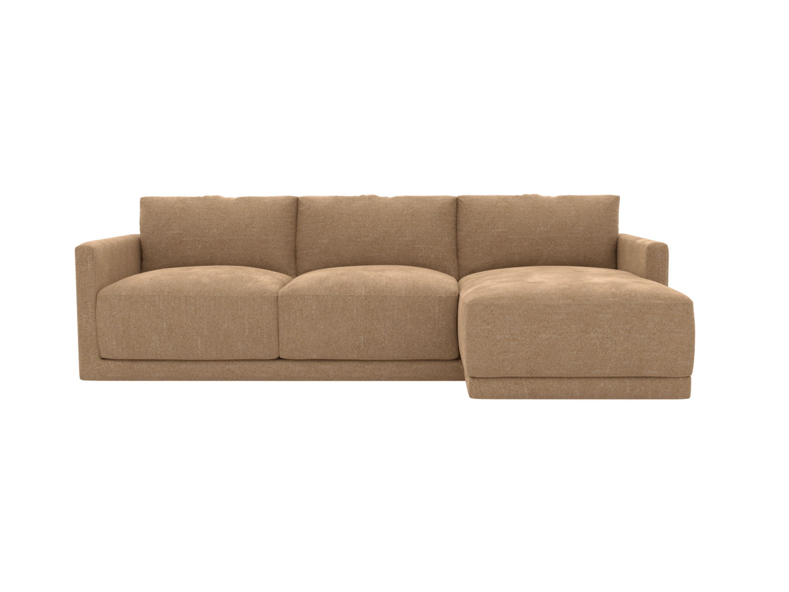 Haven Avon Honey 3 Seater Chaise Sofa color Avon Honey